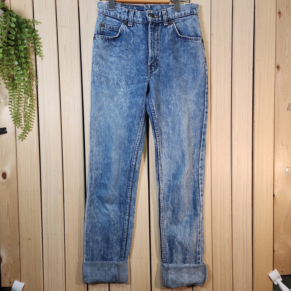 Levi's Orange Tab Jeans Light Blue Straight Leg Jeans - Picture 2 of 16